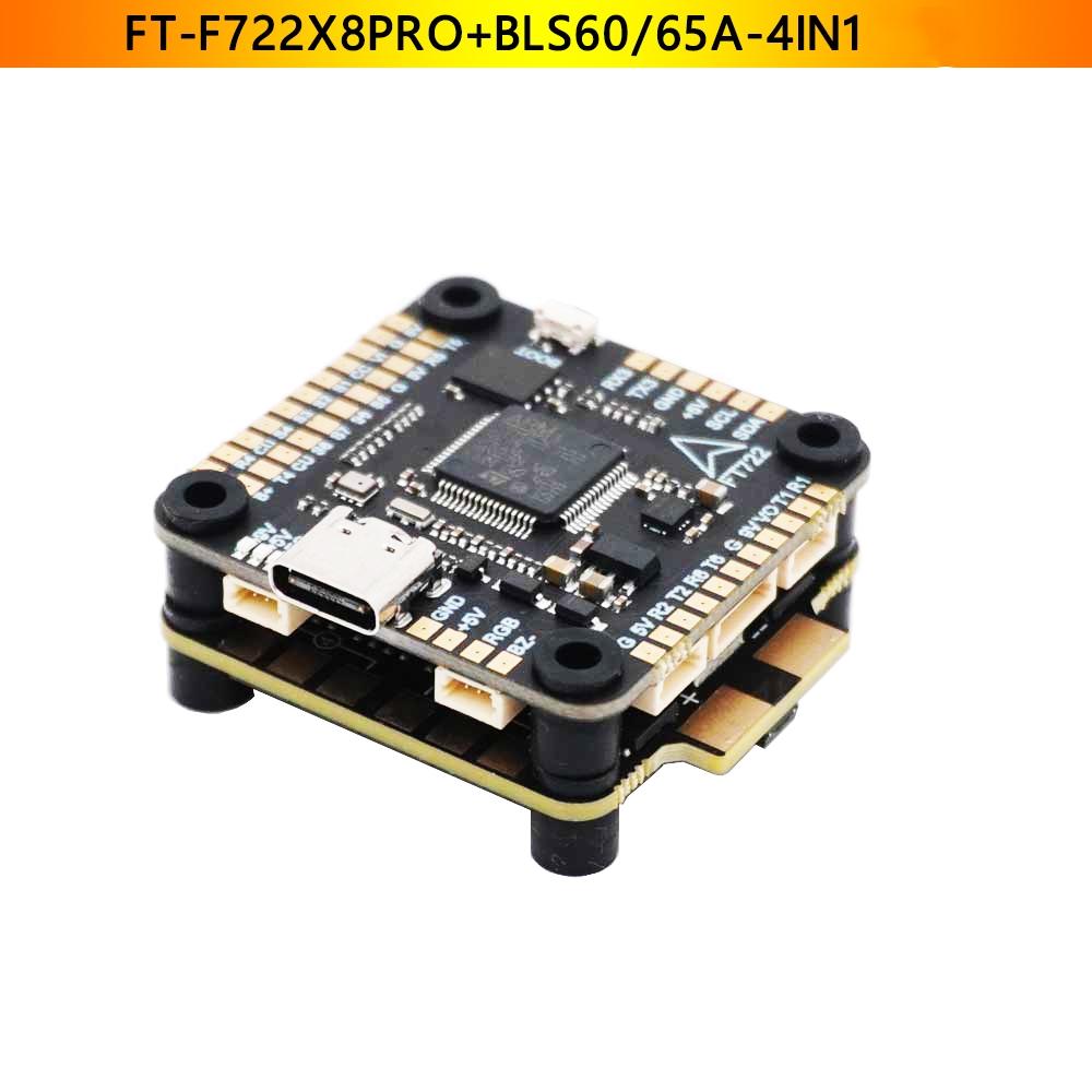 Drone Racing Esc - 60A BLHELI_S 4IN1 3-6S 브러시리스 ESC