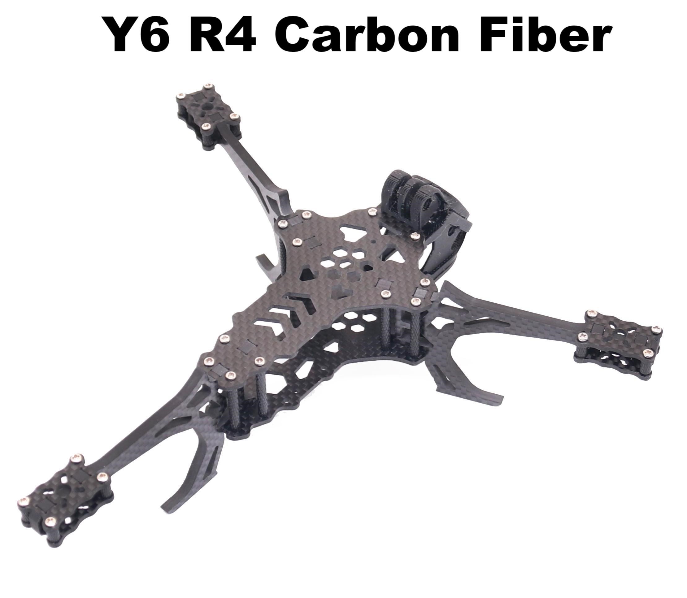 Y6R4 4인치 FPV 드론 프레임 키트 카본 파이버  - Drone Racing Flag 리뷰 및 가격