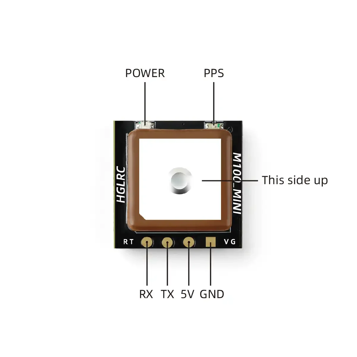 HGLRC M100 미니 GPS 모듈 M10 UBLOX - Drone Racing Antenna 리뷰 및 가격